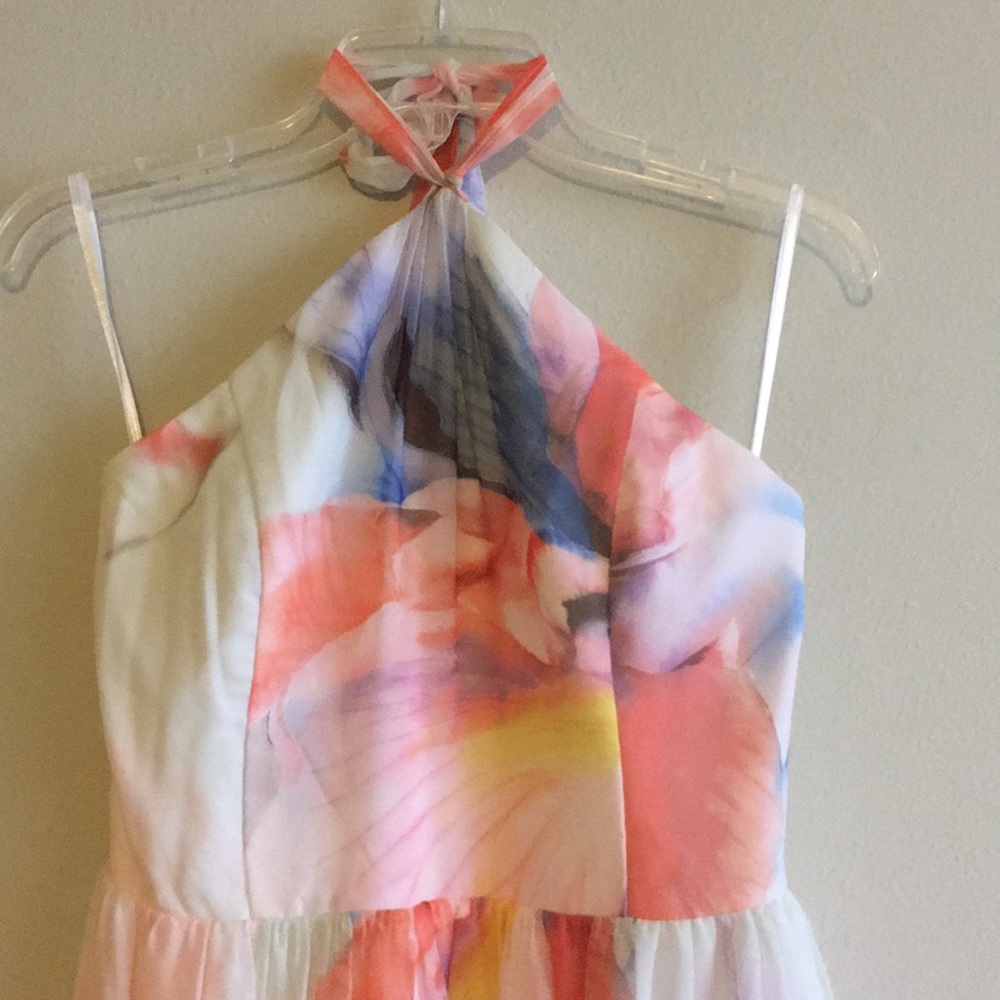 White House Black Market Dress Floral Printed - Picture 2 of 8